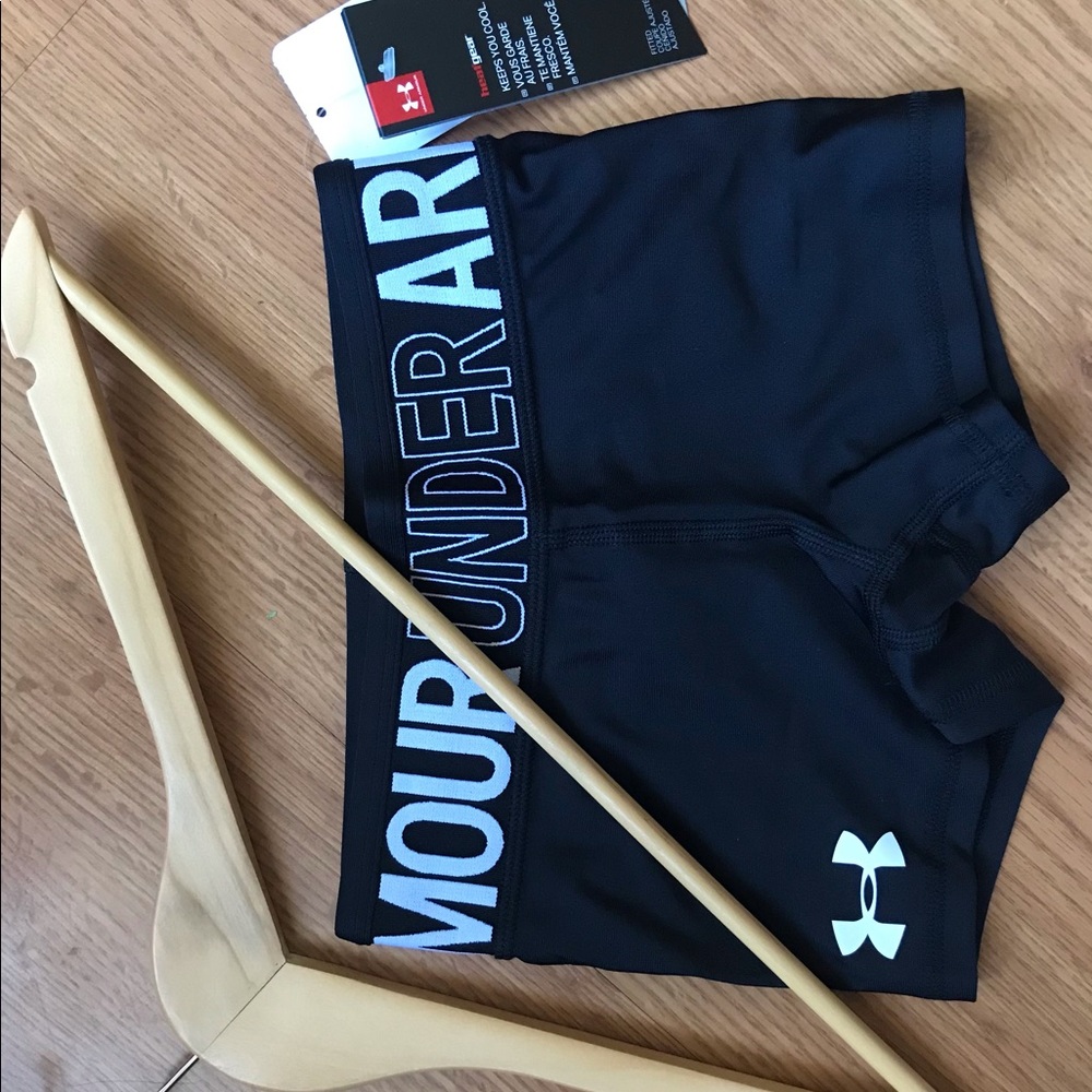 Girls Under Armour 3” spandex